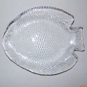 Vintage Sushi Sashimi fish serving platter plate